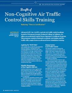 Non-Cognitive Air Traffic Control Skills Training